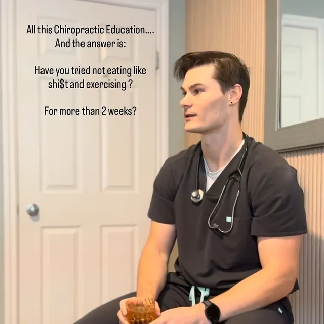 A chiropractor sharing chiropractic education at All Well Life