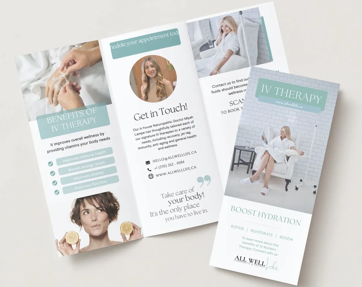 IV Therapy brochure